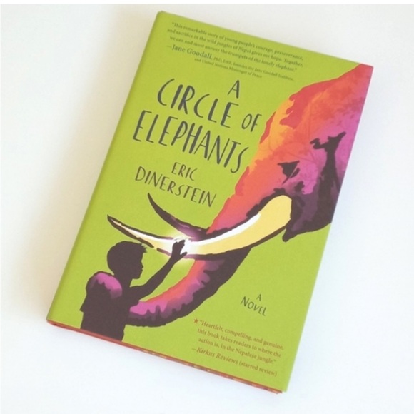 “A Circle Of Elephants" A Novel by Eric Dinerstein by Disney Hardback Book - Picture 14 of 15